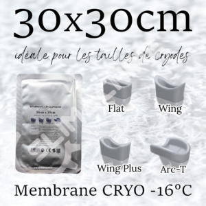 Membrane Cryolipolyse 30cm x 30cm